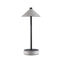Pellini Portabel Bordslampa Matt Svart/Beige