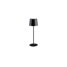 Gilo Portabel Bordslampa IP44 Matt Svart – Paulmann