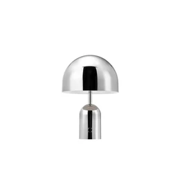 Bell Portabel Bordslampa H28 IP44 Silver – Tom Dixon