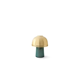 Raku Portabel SH8 Bordslampa Grön/Mässing