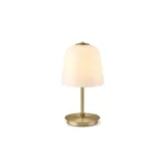 Room 49 Bordslampa i Antik Mässing Opalglas