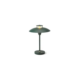 Stepp 1-2-3 Portabel Bordslampa IP54 Mörkgrön