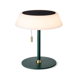 Solar Portable Bordslampa Mörkgrön