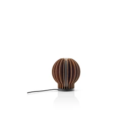 Radiant Rund Portabel Bordslampa Smoked Oak