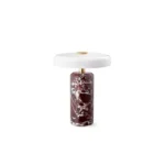 Trip Portabel Bordslampa Burgundy