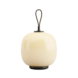 VL45 Radiohus Portabel Bordslampa Pale Yellow Opal