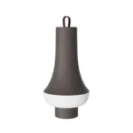 Tomoshi Portabel Bordslampa Mörkbrun