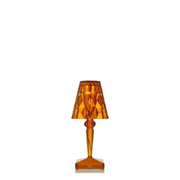 Battery Portabel Bordslampa IP54 Bärnsten – Kartell