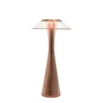 Space Portabel Bordslampa Koppar