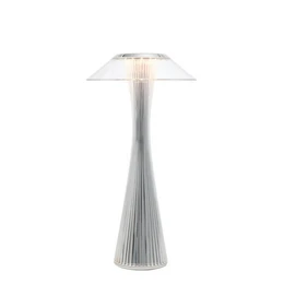 Space Portabel Bordslampa Krom